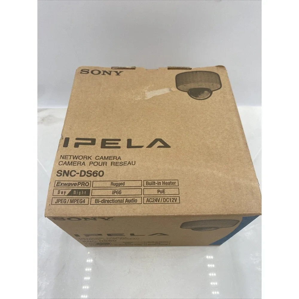 Sony Ipela PTZ SNC-DS60 Full HD Dome Network Security Camera SNCDS60